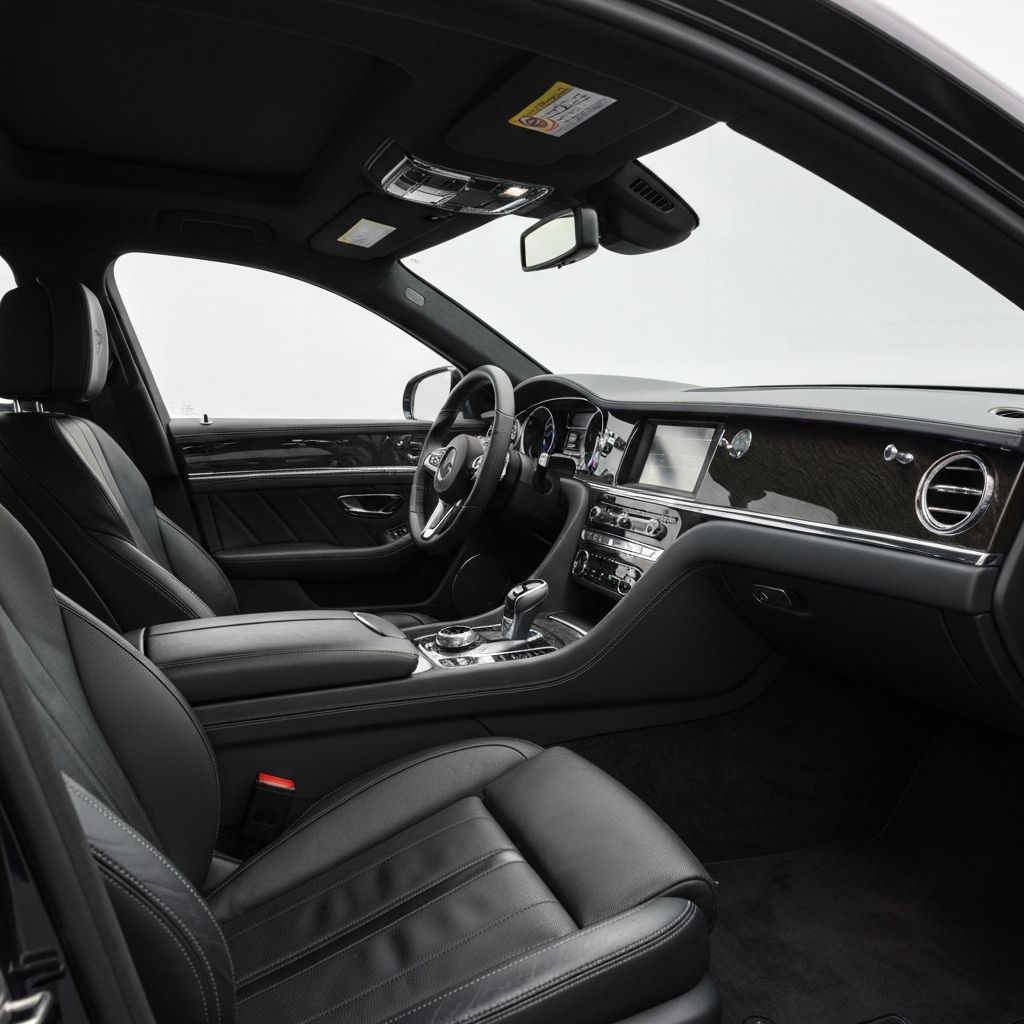 Interior automotivo impecável